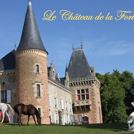 Saint-Etienne-sur-Usson Chateau De La Forie מראה חיצוני תמונה