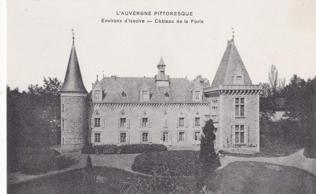 Saint-Etienne-sur-Usson Chateau De La Forie מראה חיצוני תמונה